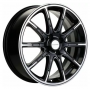 Легковой диск Khomen Wheels KHW1707 6,5x17 4x98 ET38 58,6 Black-FP